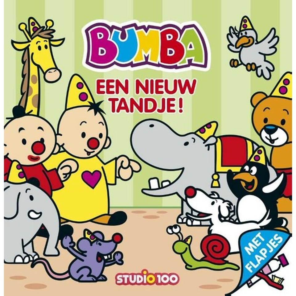 Bumba Kartonboekje Met Flapjes - Een Nieuw Tandje