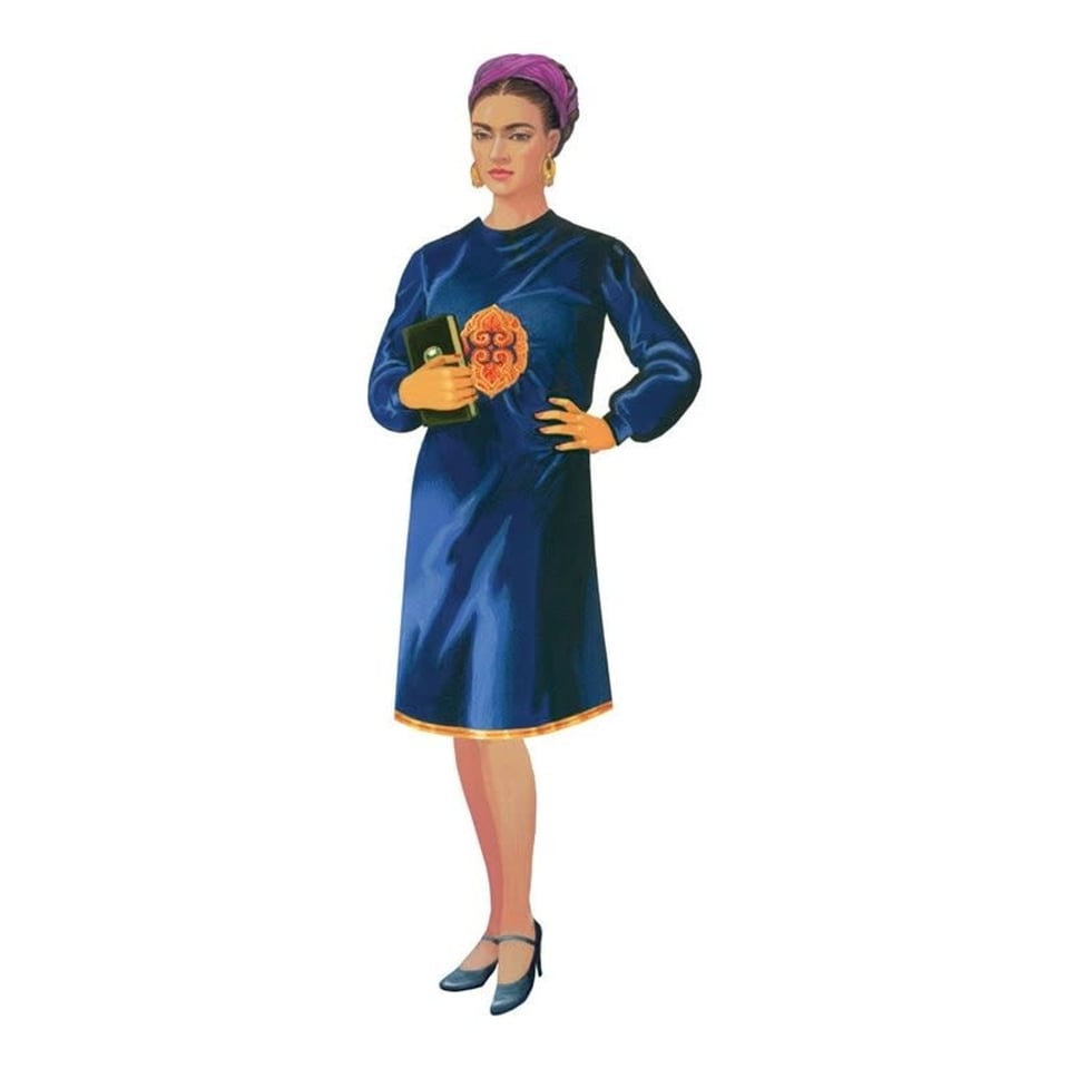 Frida Kahlo Paper Dolls - Frida Kahlo Aankleedpop