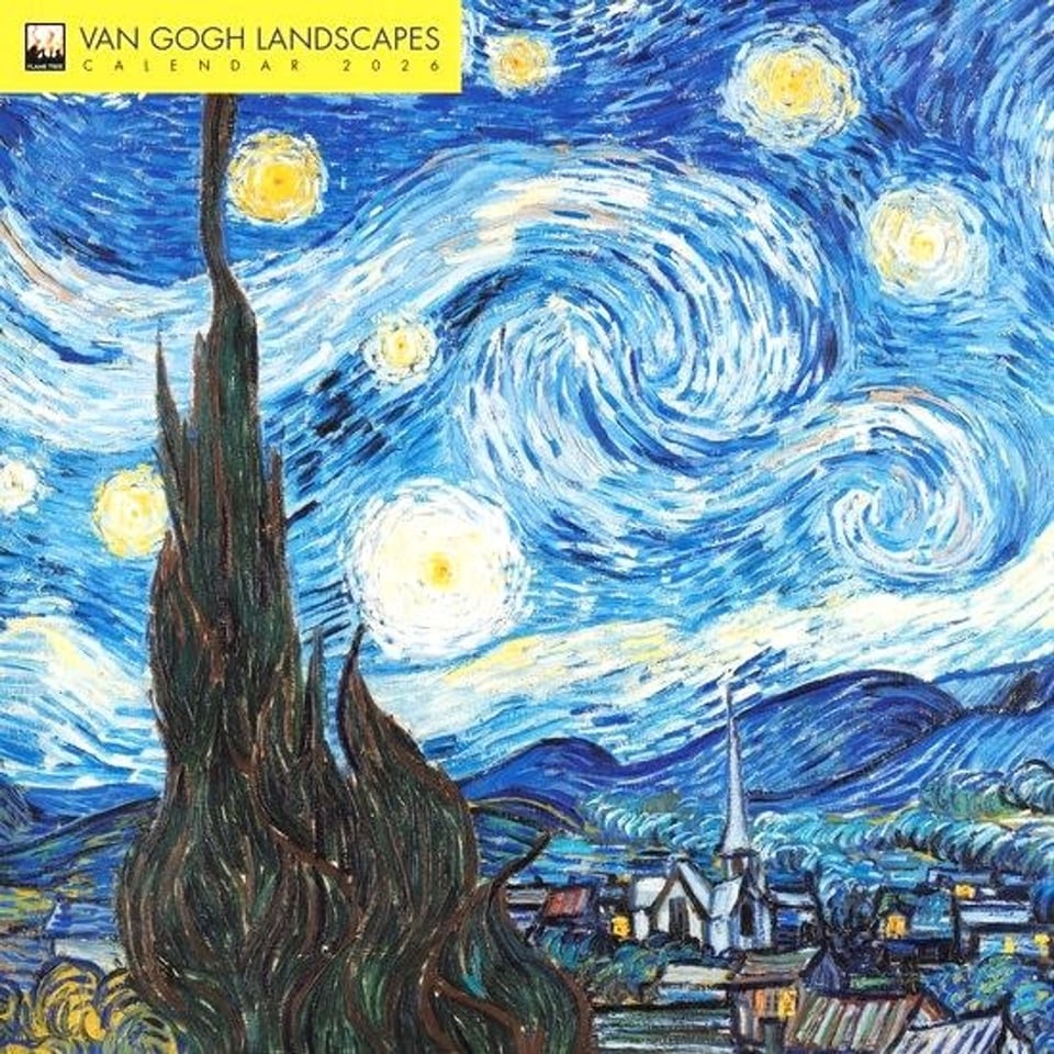 Van Gogh Kalender 2026 - Landscapes / Landschappen