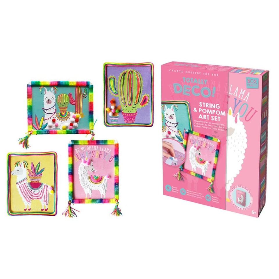 Box Candiy Totally Deco! Koord en Pompon Deco Set 6+