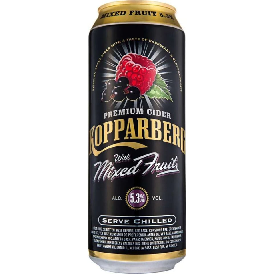 Kopparberg Mixed Fruit Cider Can 500Mls