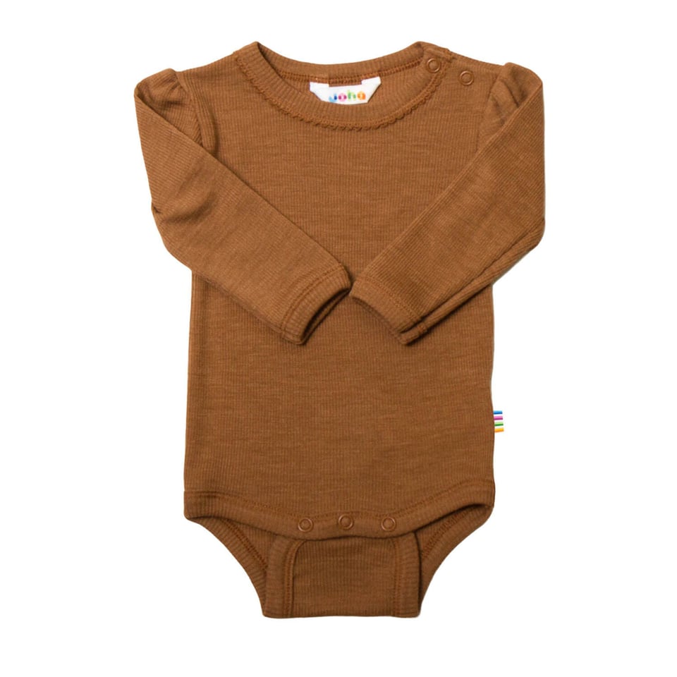 Joha Baby Longarm Body, Merino Wool/Silk 