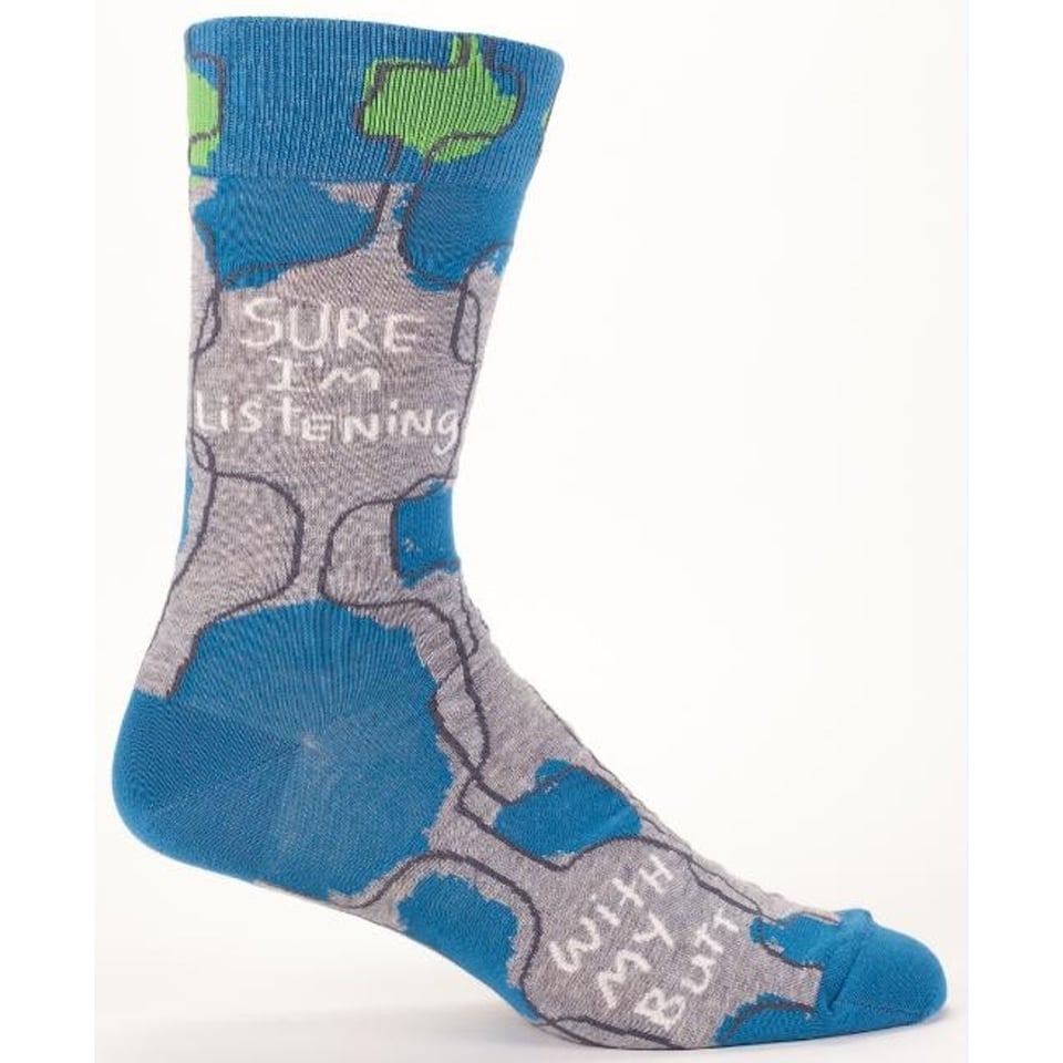 Hippe Heren Sokken-Sure I'm Listening