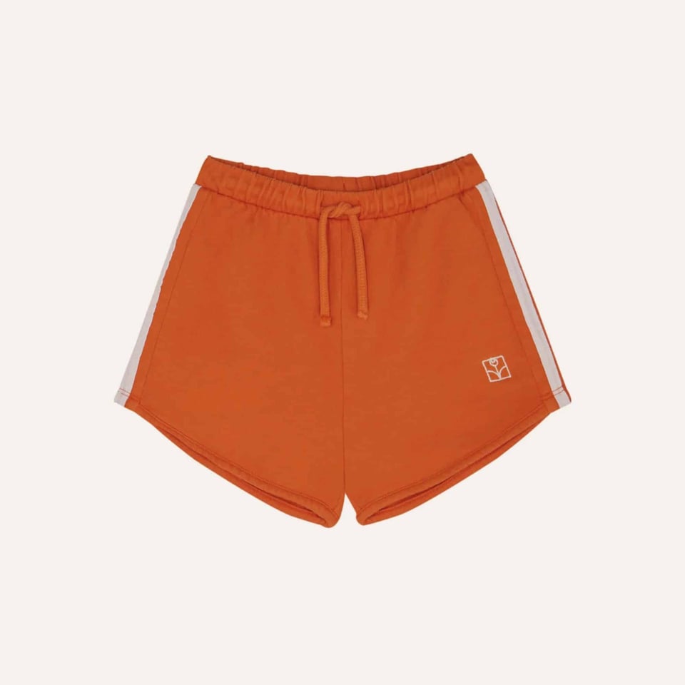 The Campamento Orange Washed Kids Shorts