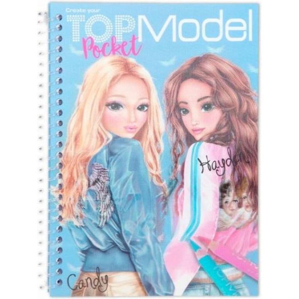 Kleurboek Topmodel Pocket 3d