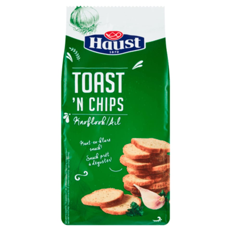 Haust Toast N Chips Knoflook