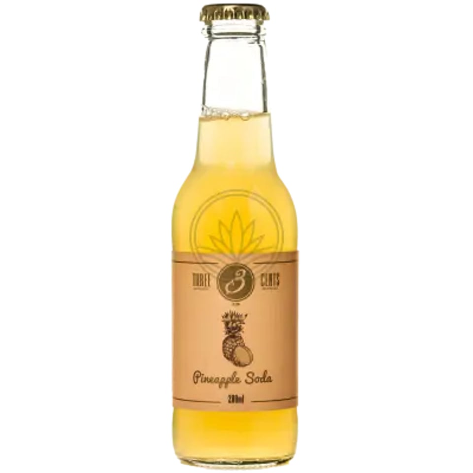 Three Cents Three Cents Pineapple Soda 200ml