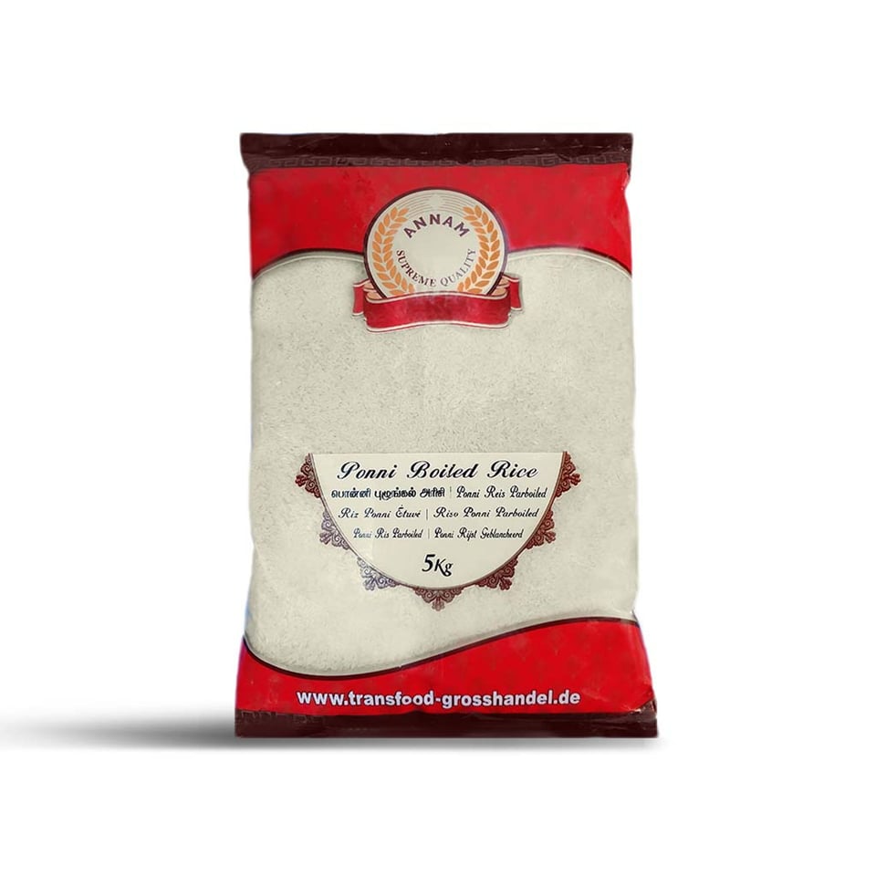 Annam Ponni Boiled Rice 5Kg