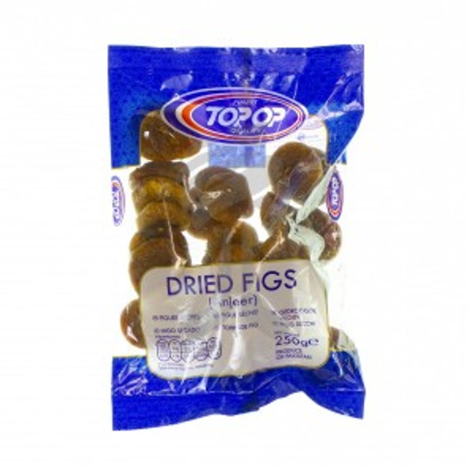 Top Op Dried Figs 250 Grams