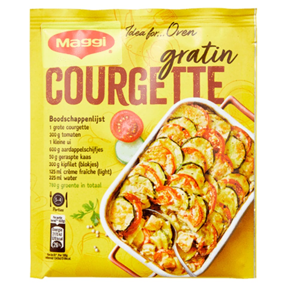Maggi Ovenschotel Maaltijdmix Courgette