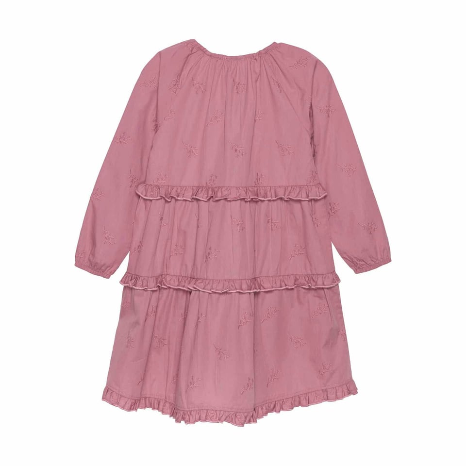 Enfant Dress Embroidery Mesa Rose