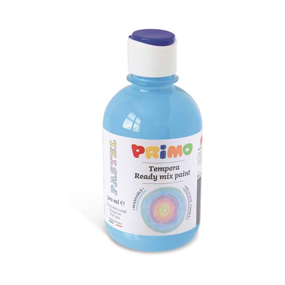 PRIMO - Plakkaatverf Pastel in Fles Lichtblauw