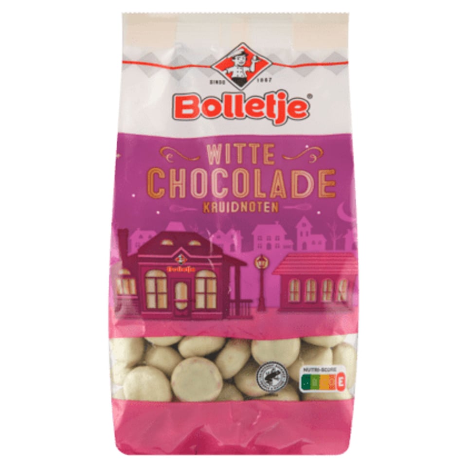 Bolletje Chocolade Kruidnoten Wit