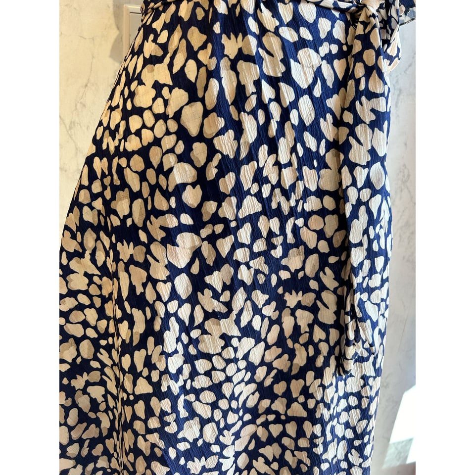 Essential Summer Dress  Marine blue / Cream