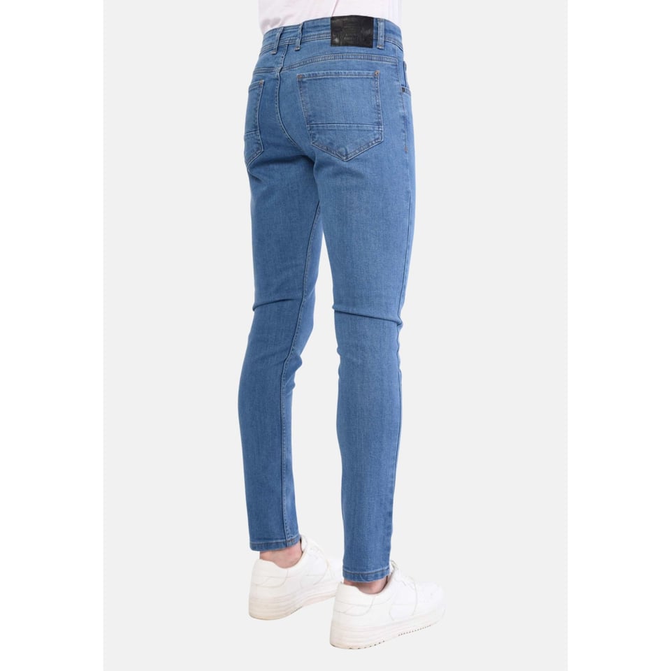 Heren Slim Fit Klassieke Spijkerbroek - DP/S-55 NW - Blauw