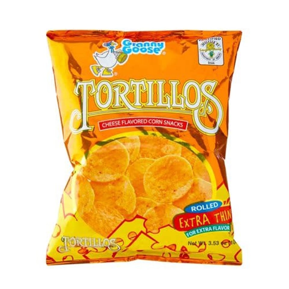 Granny Goose Tortillos Chees Chips 100gr