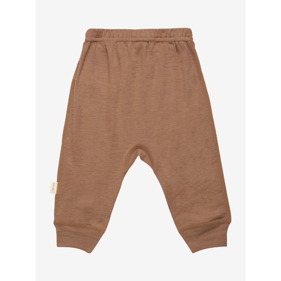 Celavi broek mokka merino wol