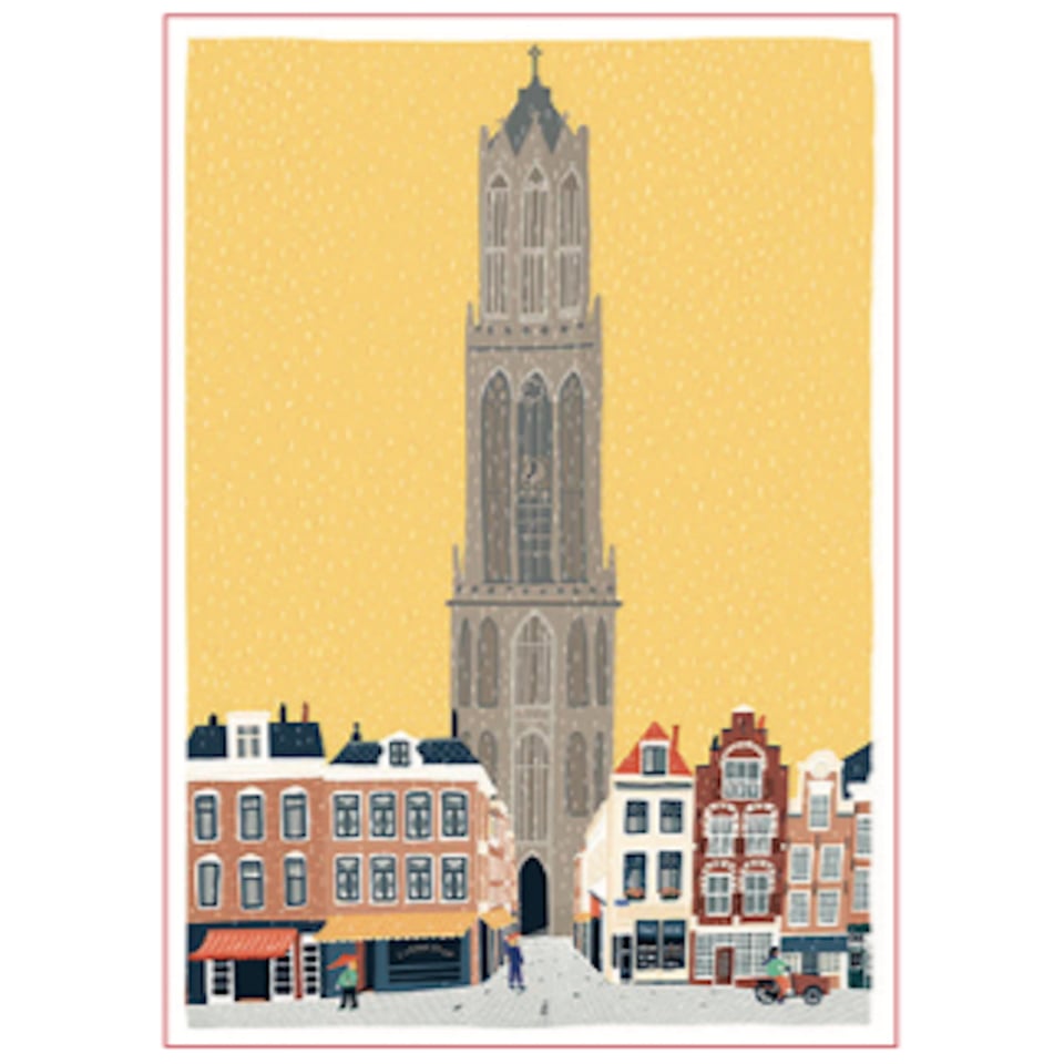 Utrecht Ansichtkaart - Domtoren