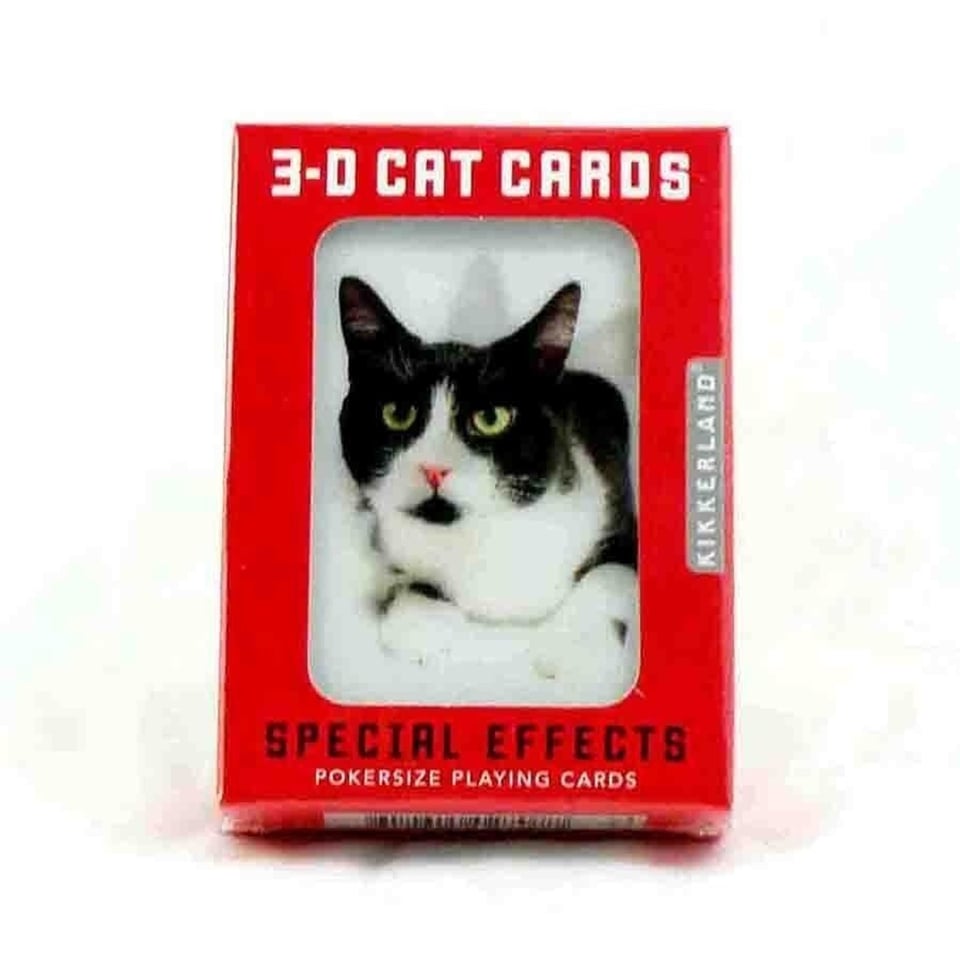 3D Speelkaarten Katten