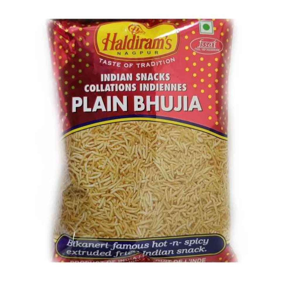 Haldiram Plain Bhujia (Bean & Chickpea Flour) 400G