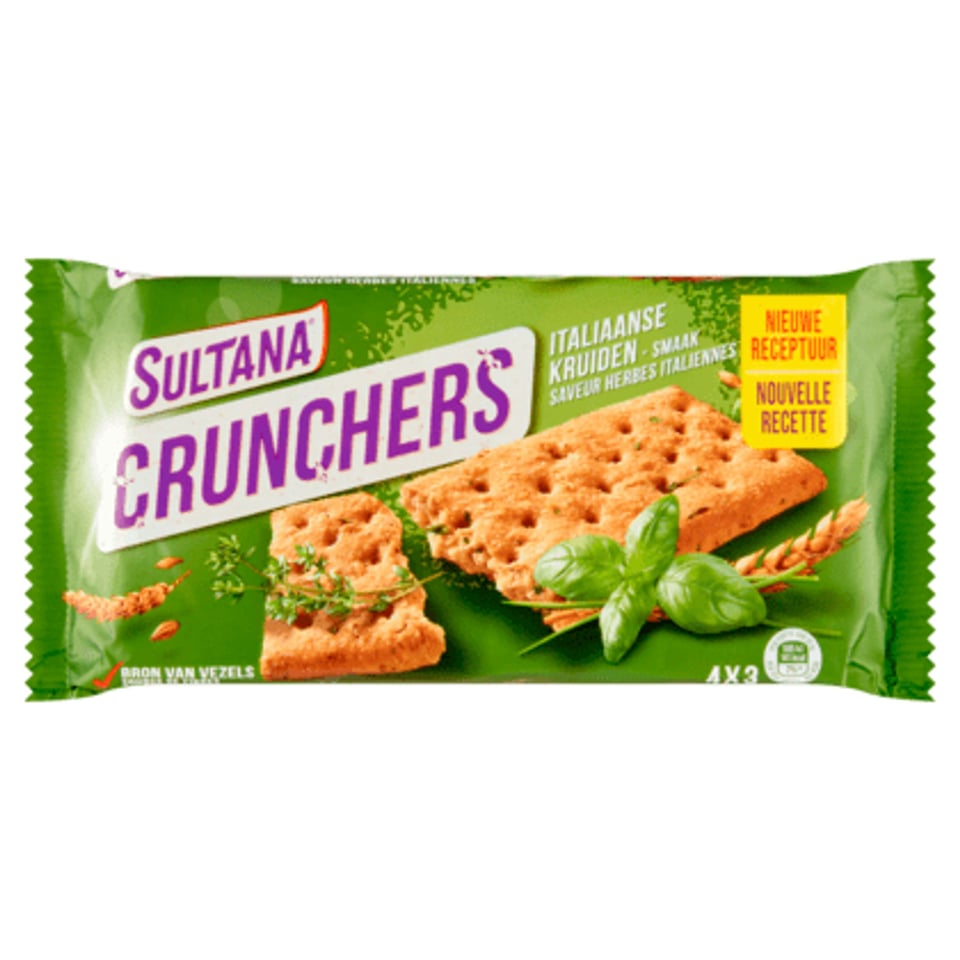 Sultana Crunchers Italiaanse Kruiden