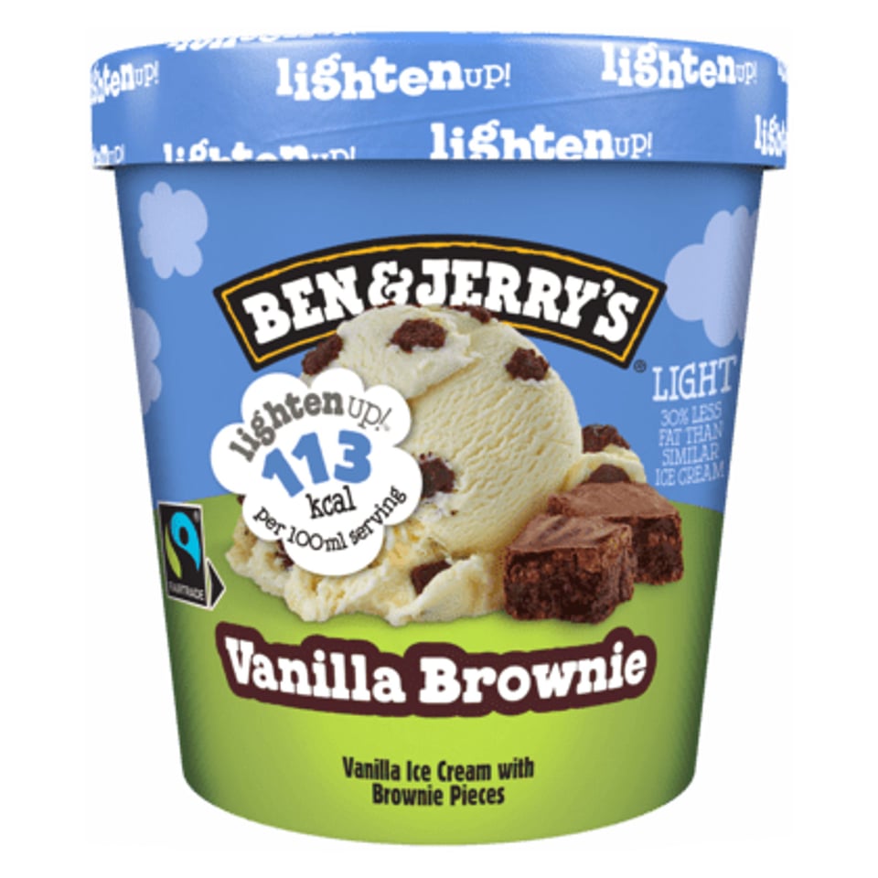 Ben&Jerry's Lighten Up Vanilla Brownie