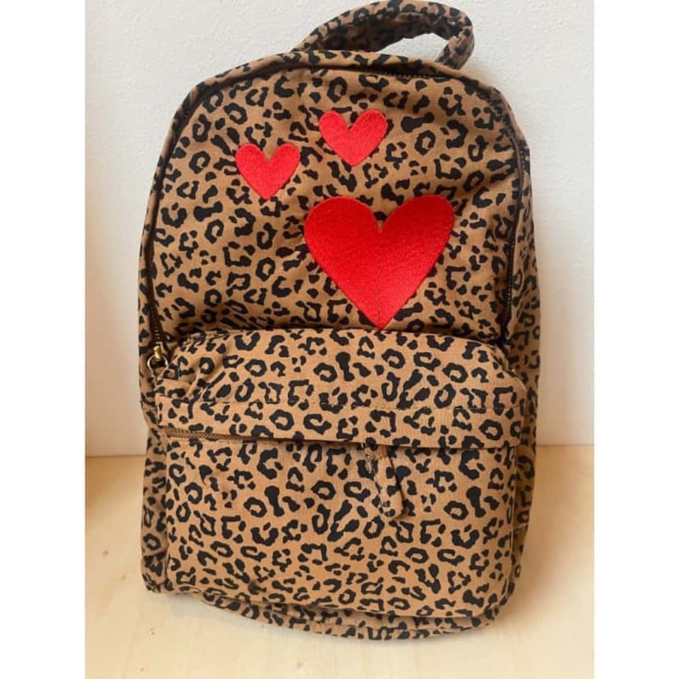 Atelier Pomme Backpack Leopard - l'Amour