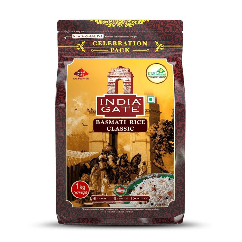 India Gate Basmati Rice Classic 5 Kg