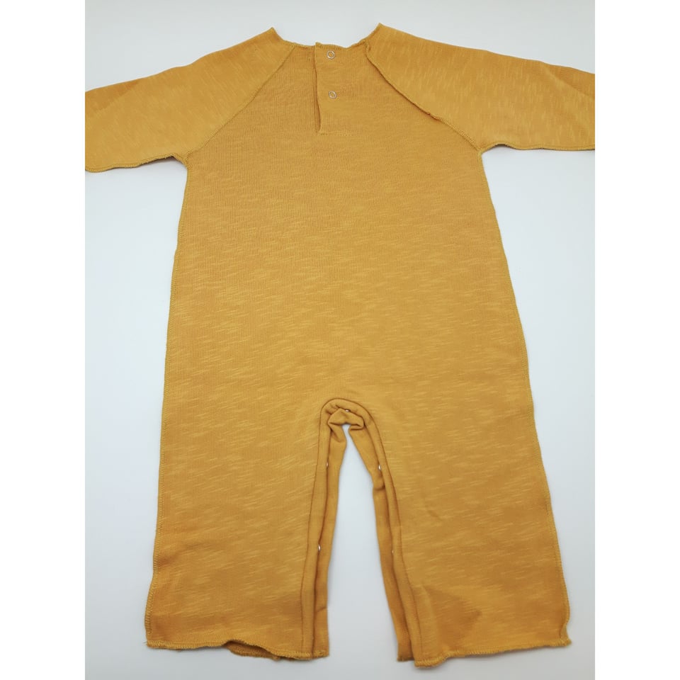 Broer & Zus Utrecht Babypakje 6m Mosterdgeel & Marineblauw