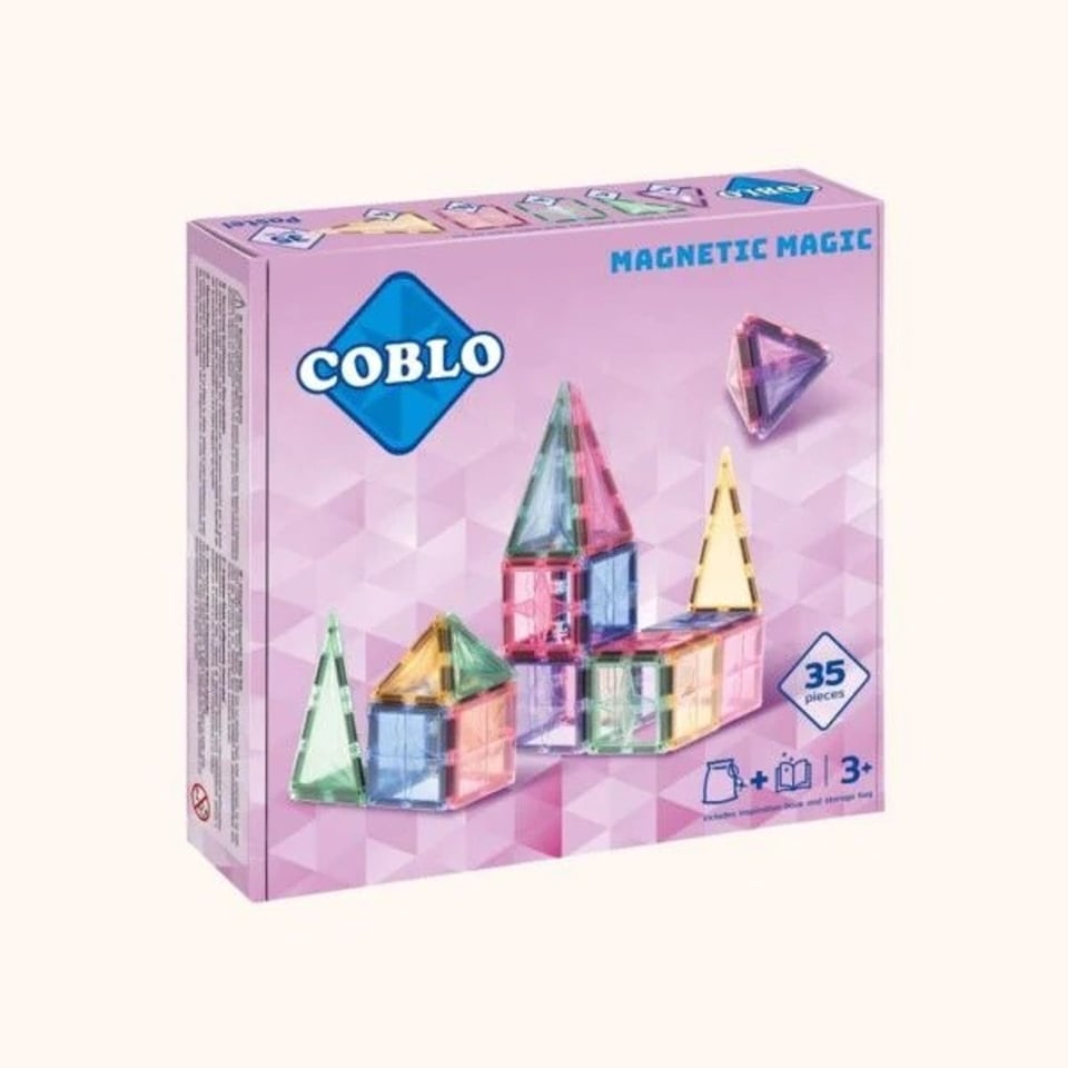 Coblo Magnetic Magic Pastel 35 Stuks