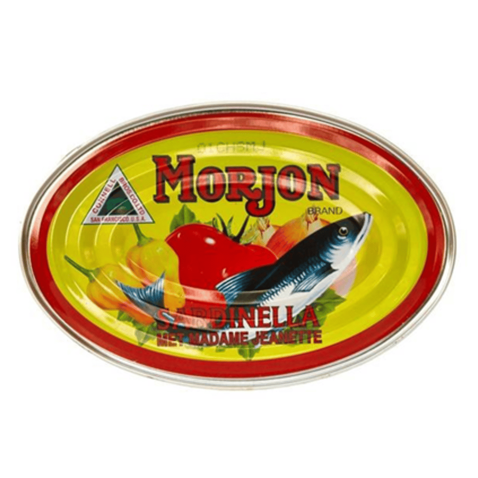 Morjon Sardines in tomatensaus met Madame Jeanette 215gr