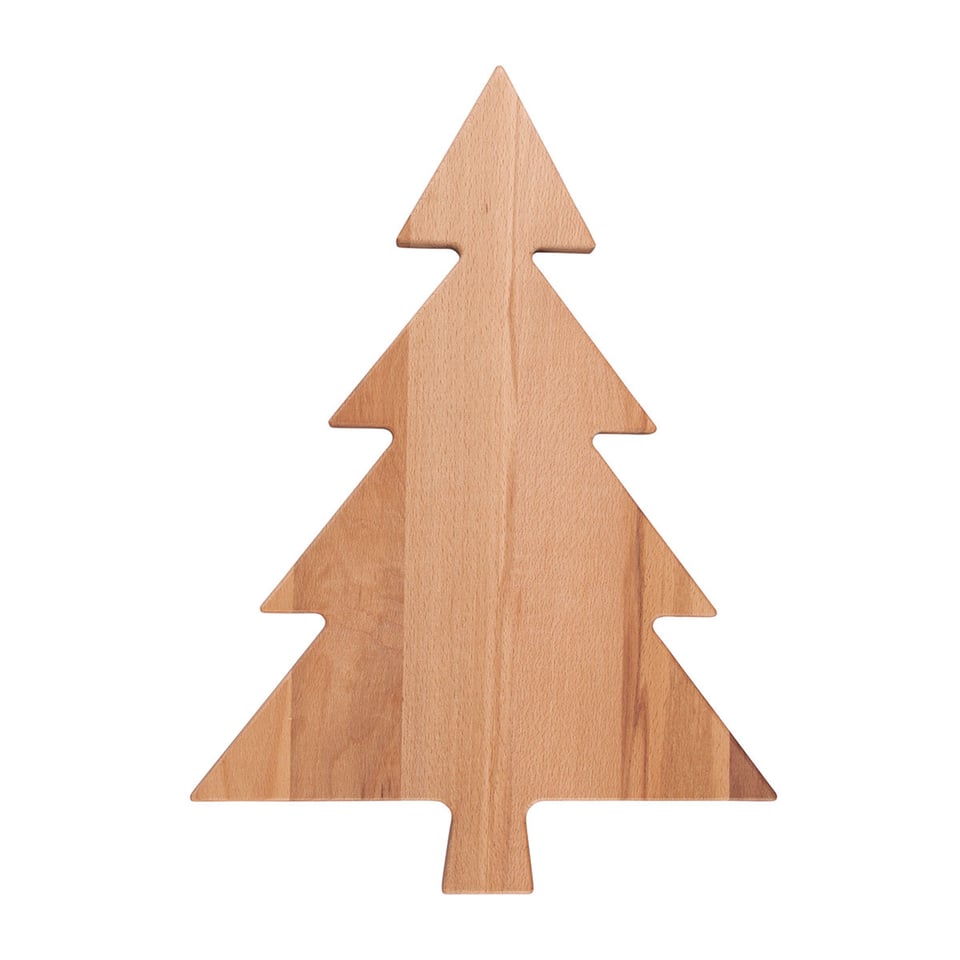 Kerstboom Borrelplank 45 Cm