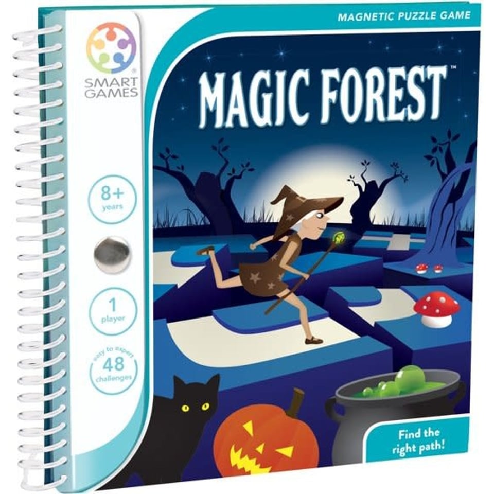 Smartgames Magnetic Travel Game Magic Forest 8+