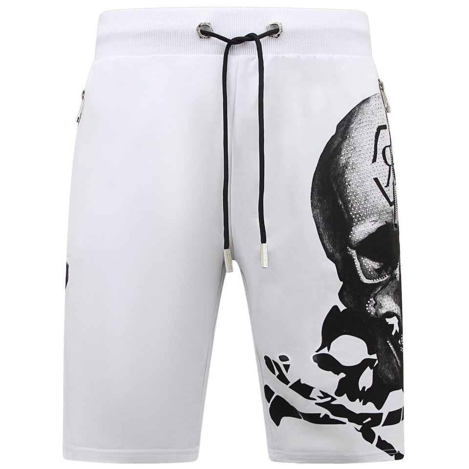 Heren Sets - Skull - Rhinestone - 7975/7976 - Wit