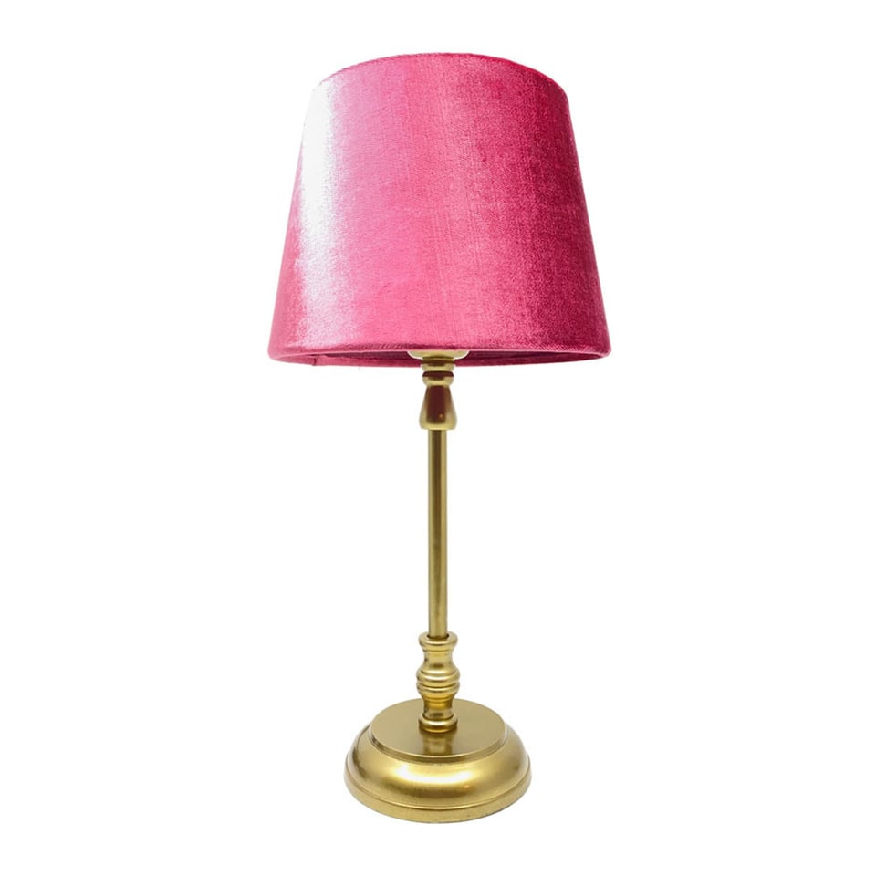 Lampenkap Conisch Fuchsia 20x15x14cm