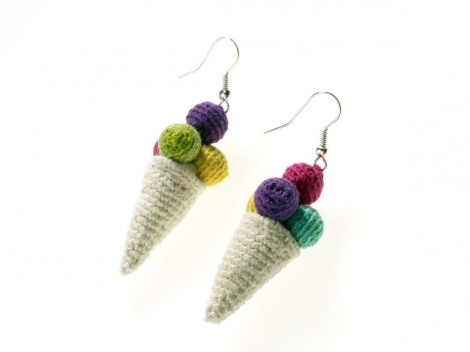 Ice Cream Earrings