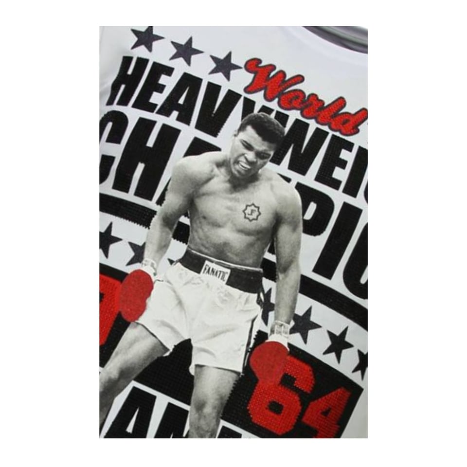 Greatest Of All Time Ali T-Shirt - Wit