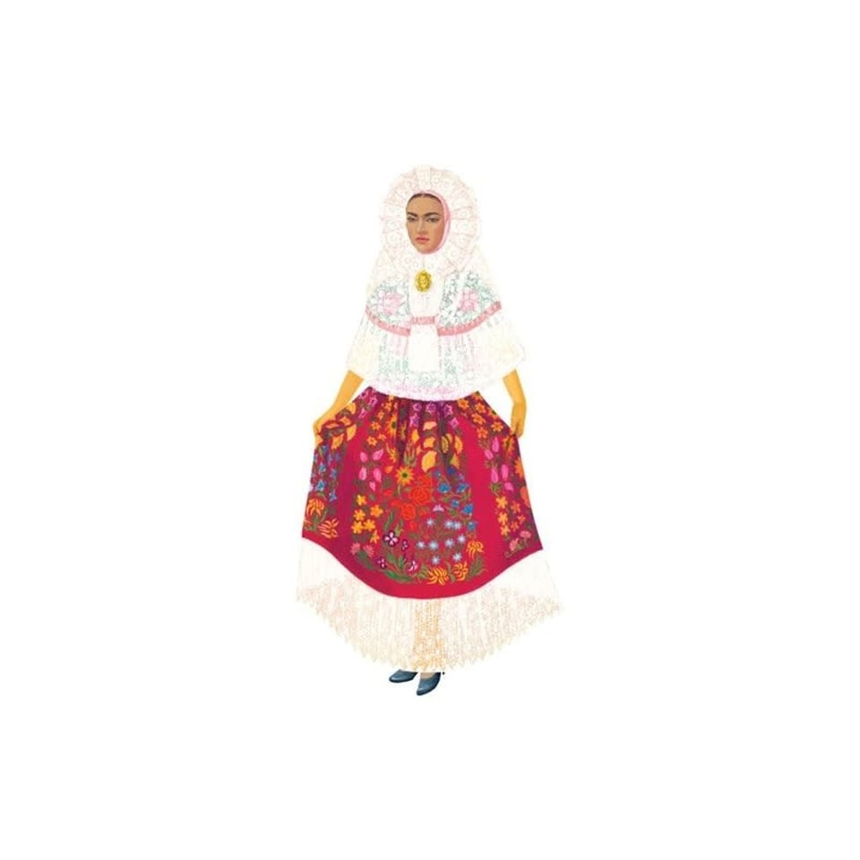 Frida Kahlo Paper Dolls - Frida Kahlo Aankleedpop