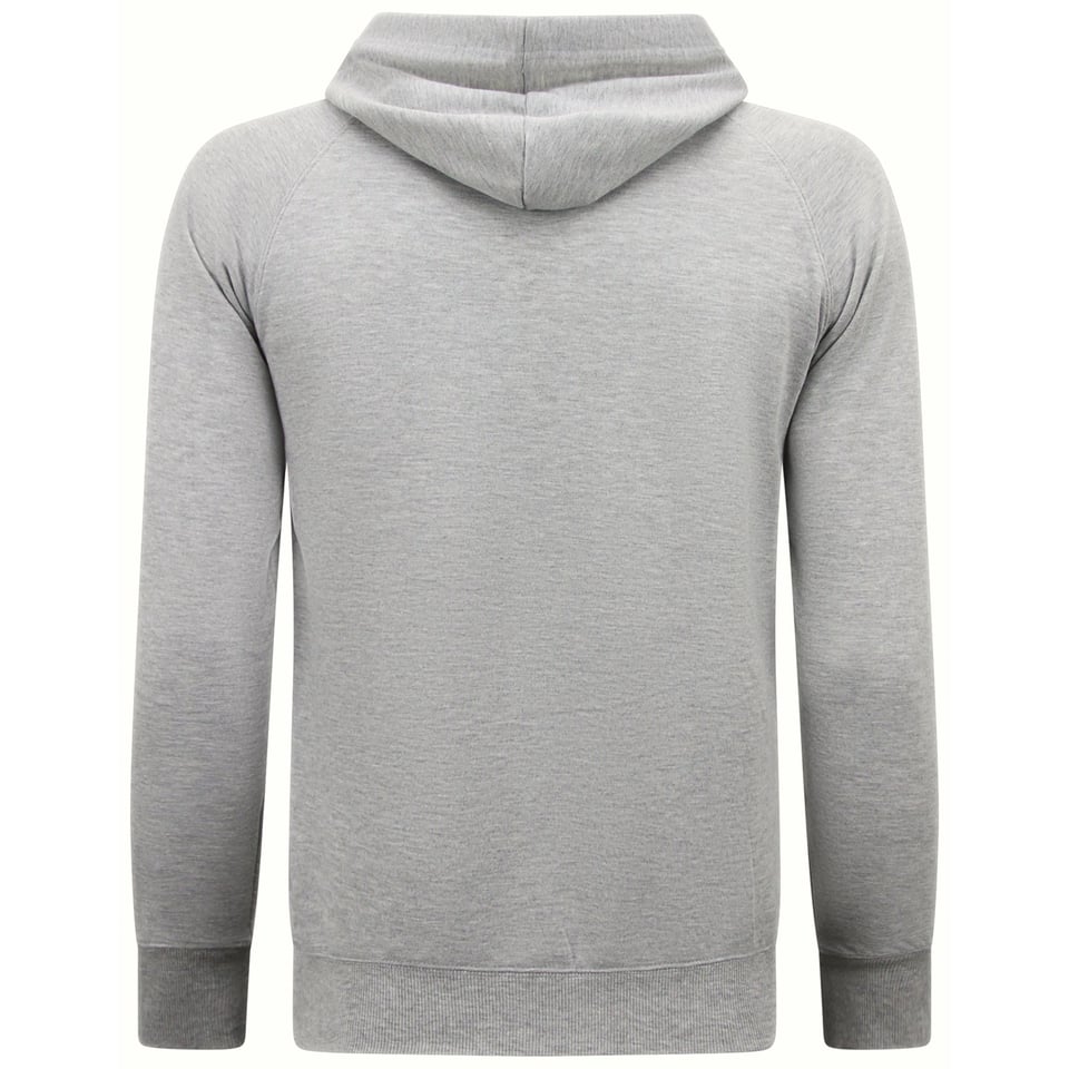 Hoodie Heren - Joggingshorts Heren - SET - Grijs