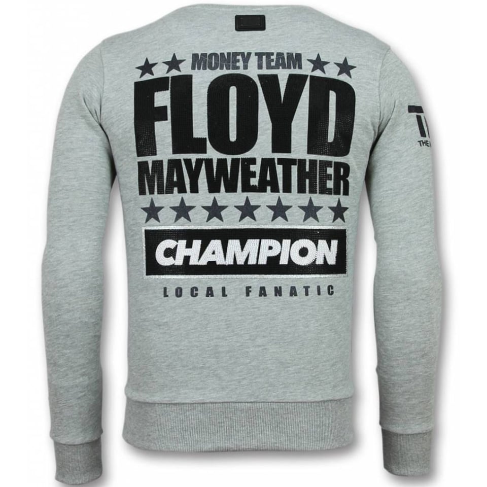 Mayweather Trui - Floyd Sweater Heren - Grijs