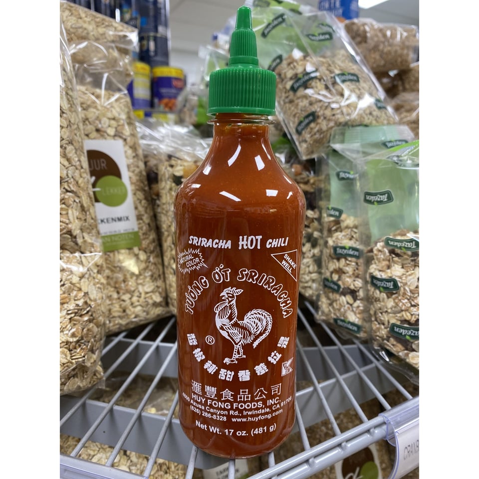 Hot Sriracha Saus Hot Chilli 481 Ml