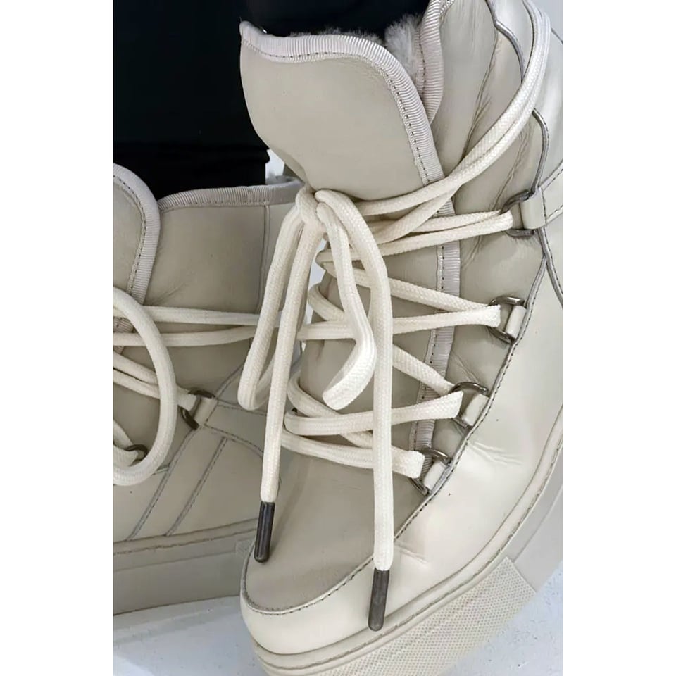 Est'Seven Mouton Sneaker Napa - Off White