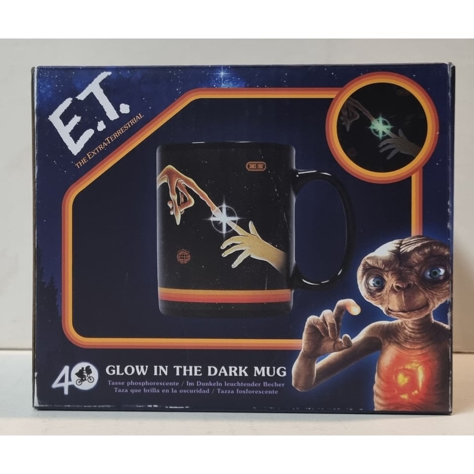 E.T. - The Extra-Terrestrial Glow in the Dark Beker