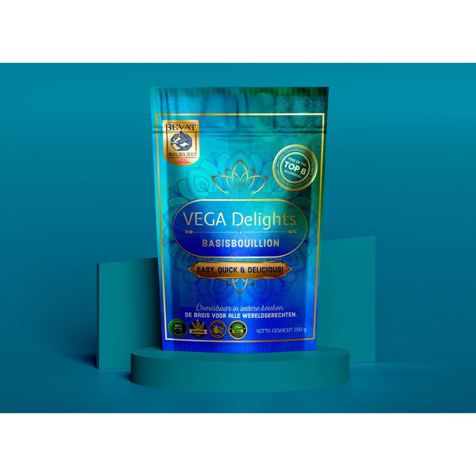 Vegan Sausage King Basis Bouillon 250 Gram (with Himalaya Zout)