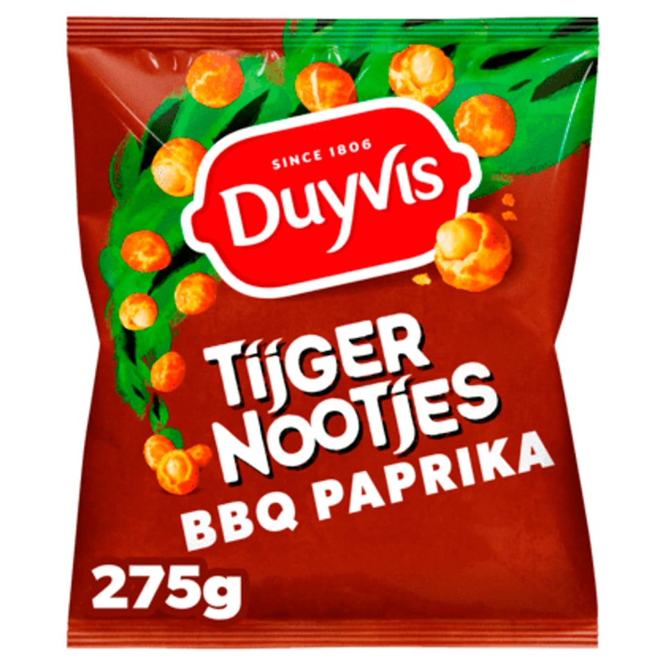 Duyvis Tijgernootjes Bbq Paprika