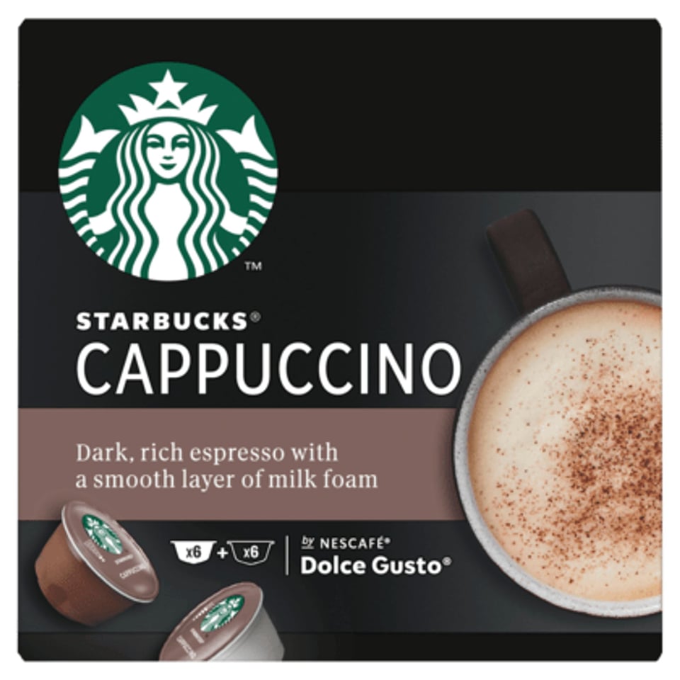 Starbucks Dolce Gusto Koffiecups Cappuccino