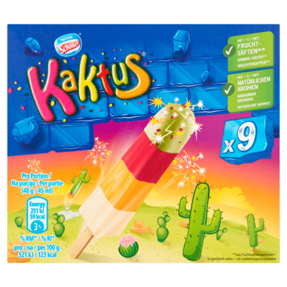 Nestlé Pirulo Kaktus Ijs