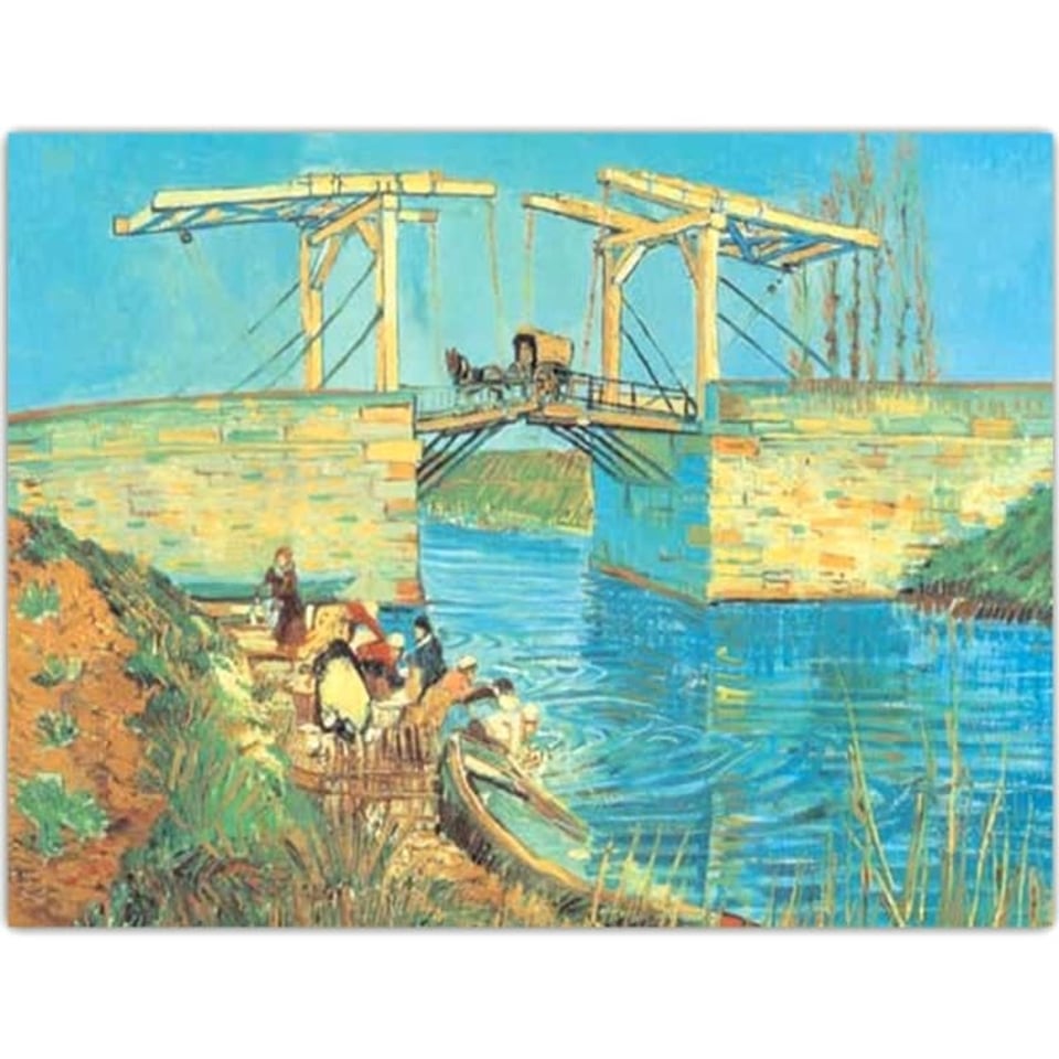 Postkaart - Vincent Van Gogh - Brug Te Arles 1888 (Pont De Langois)