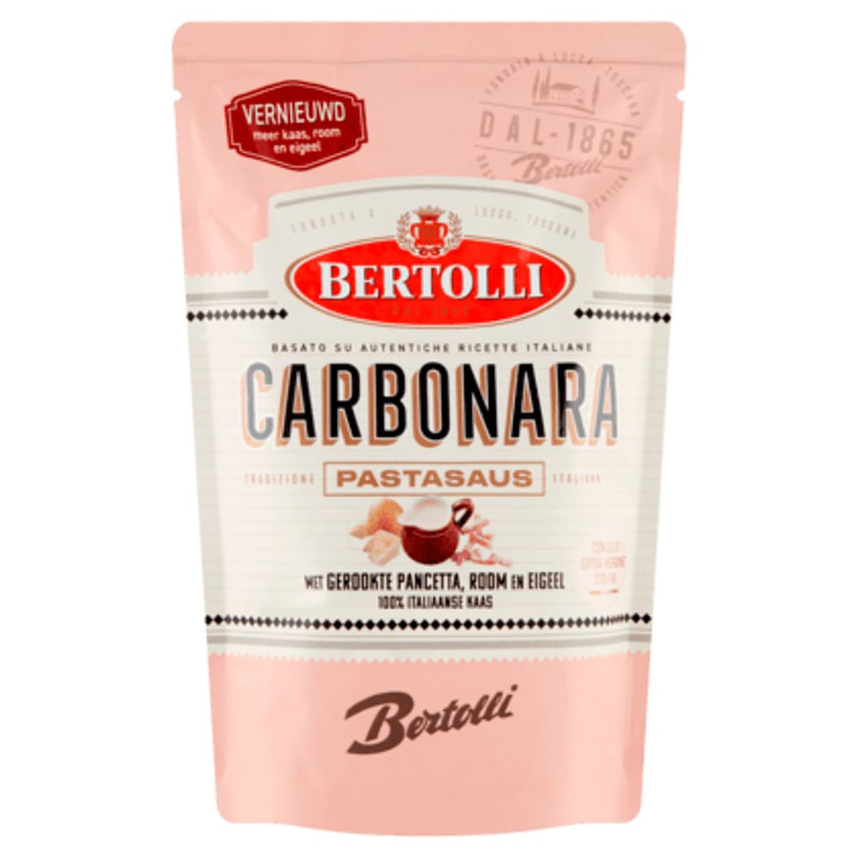 Bertolli Pastasaus Carbonara