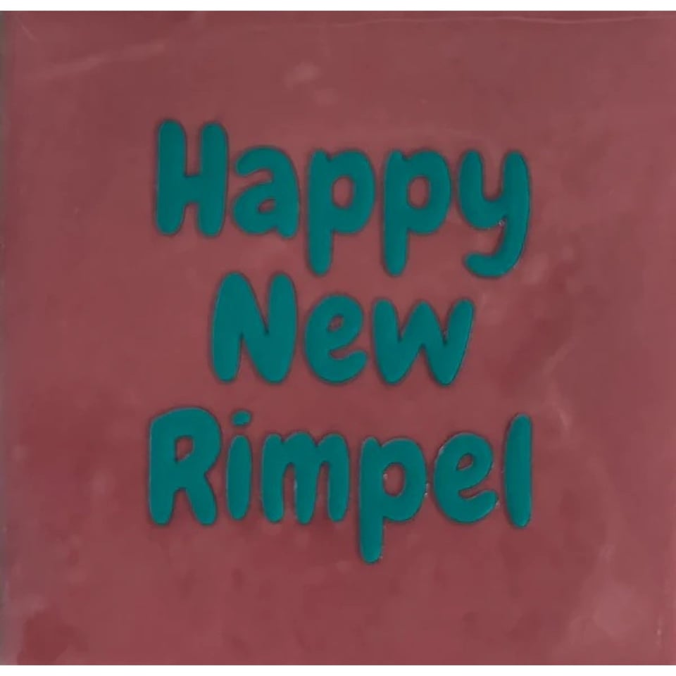 Yett Quote Tegel Happy New Rimpel 10x10